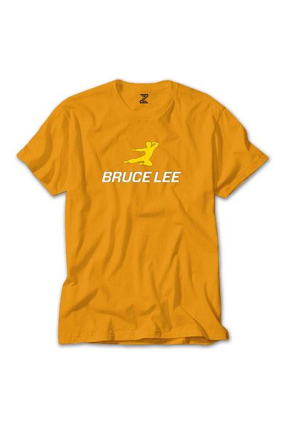 Z zepplin Μπλουζάκι Bruce Lee Yellow Man Yellow