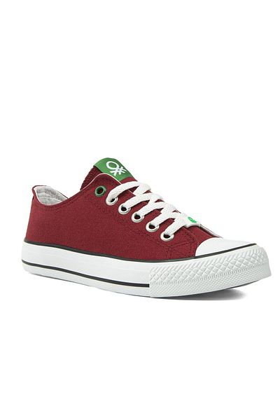 Benetton ® Bn-30196 - 3374 Claret Red - Women's Sports Shoes