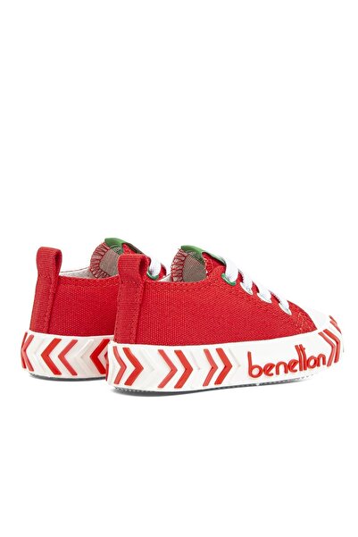 Benetton ® | Bn-30640-kırmızı - Çocuk Spor Ayakkabı