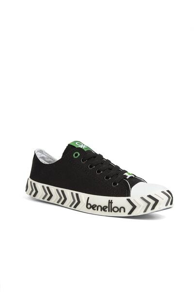 Benetton ® | Bn-30626-3374 Black - Мъжки спортни обувки