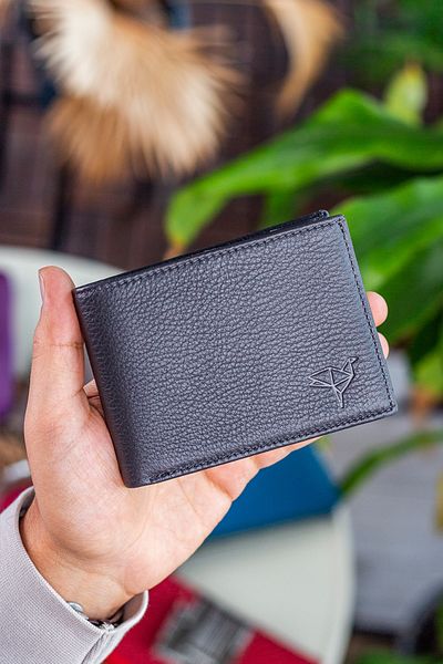 Garbalia Arsenal Genuine Leather - RFID Blocking Anthracite Men's Wallet