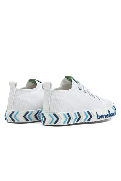 Benetton ® |   Bn-30640 - 3394 Alb Albastru - Pantofi sport pentru copii