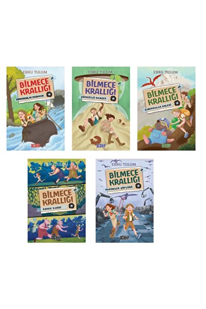 Acayip Kitaplar Bilmece Krallığı Seti 5 Kitap Takım