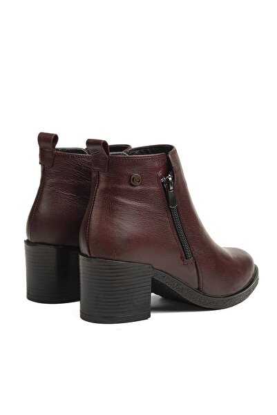Pierre Cardin ® | Pc-52025-3109 Bordo - Kadın Bot