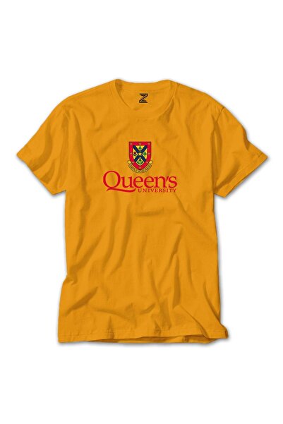 Z zepplin Žuta majica sa logotipom Univerziteta Queen's