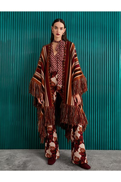 Koton Tassel Detailed Poncho