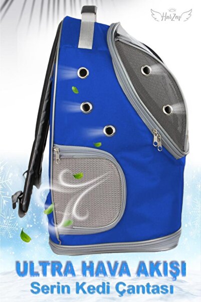 northern fashion 13 Hava Kanallı Büyük Boy Kedi Çantası 8 Kg Taşıma Kapasitel...