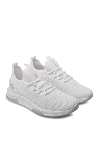 Slazenger Agenda Sneaker Ανδρικά Παπούτσια Λευκά / Ασημί