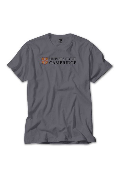 Z zepplin Γκρι μπλουζάκι με κείμενο λογότυπου University Of Cambridge