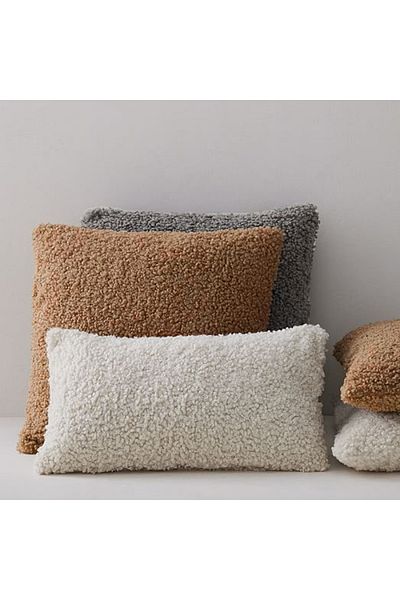 Alacastore Home Plush Teddy Puffy Husă de pernă decorativă