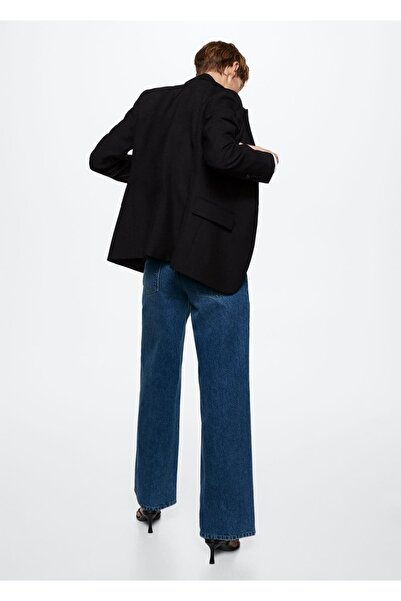 MANGO Woman Wide Leg Orta Belli Jean