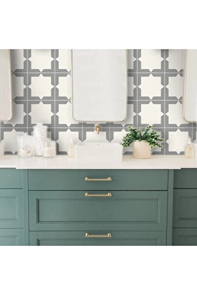 FNC CONCEPT Kendinden Yapışkanlı Geometrik Desenli Folyo (67.5x100 Cm)