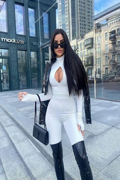 Fashiontayt Pectoral Low-cut Hidden Zippered Diving Fabric