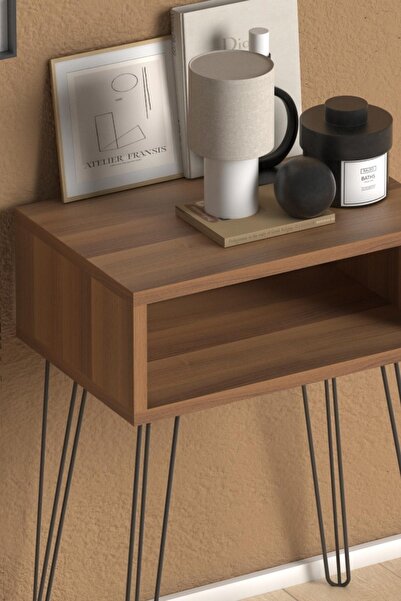 Monte Sehpa Fiona Komodin Metal Ayak