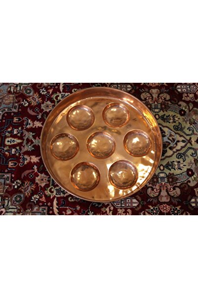 aliscoppershop Özel Yapım 7 Bölmeli Mücver Tavası