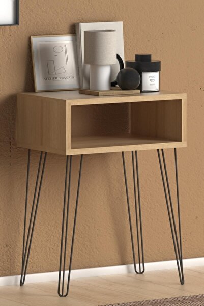 Monte Sehpa Fiona Komodin Metal Ayak