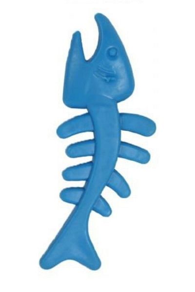 Buffer ® Fish Bone Skeleton Shaped Toy and Octopus Shaped Cat Toy with Bells and Tassels