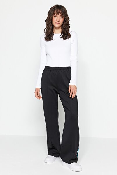 Trendyol Modest Sweatpants - Black - Straight