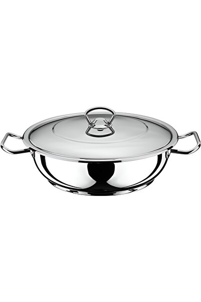 BROWNIE Çelik Basık Tencere 28cm*8cm