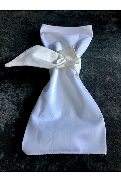 Bayır 6-Piece Fabric Napkin Ring (cream)