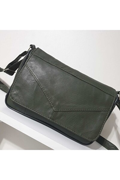 atter Hakiki Deri Kadın Çanta