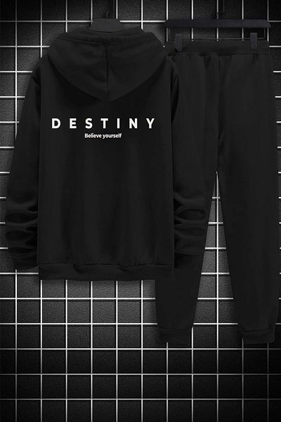 uyguntarz Σετ φόρμας Unisex Destiny Printed