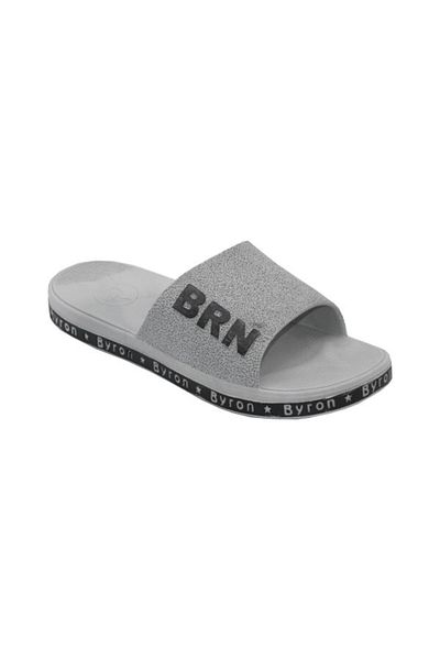 Byron Αντιολισθητικές μαύρες παντόφλες Brn