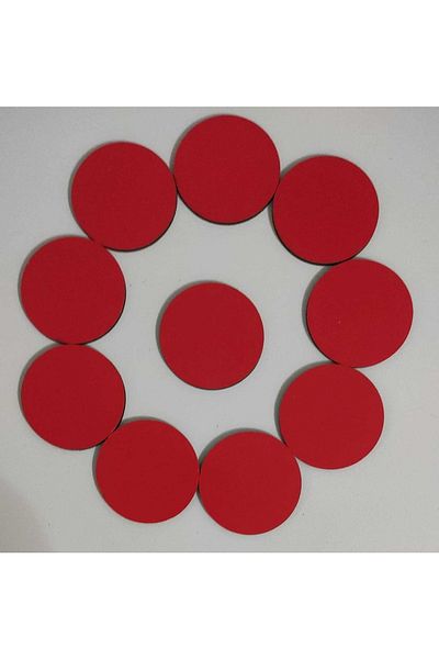 firdevsi hobi Supla-runner American Service-35 X35cm-3mm-10 Pieces