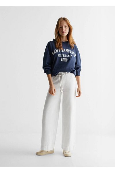 Mango Teen White Pants for Kids