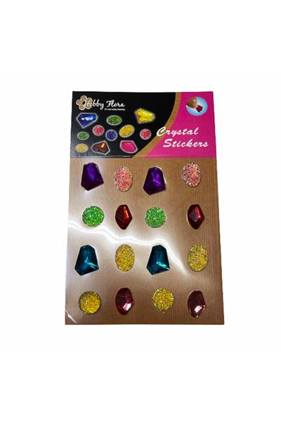 EleganTShoP Set de autocolante cu pietre și mărgele