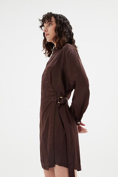 Love My Body Wickelkleid - Schnallendesign