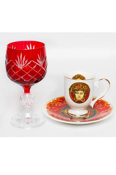 LEONARTE CASA Single Coffee Set with Water Cup - 12