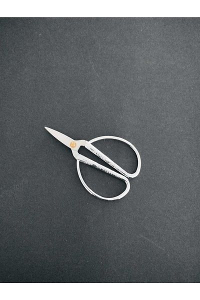 LİLYHOBBYLAND Vintage Mini Sewing Embroidery Promise Engagement Scissors Silver 8x5cm