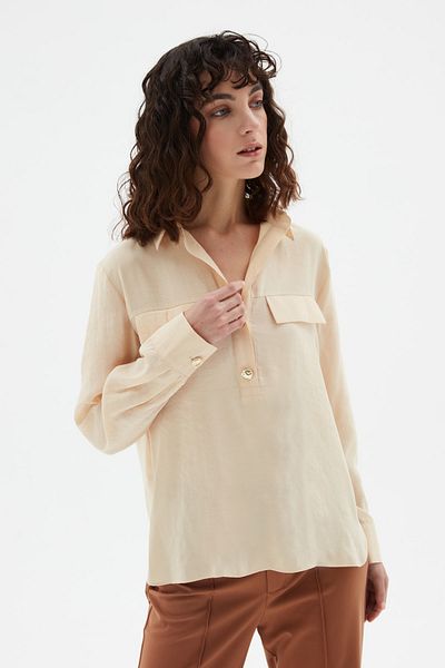 Love My Body Hemd – mit Taschendetails