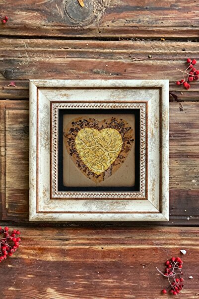 Oscar Stone Decor Çerçeveli Taş Duvar Dekoru 20x20 Cm-wall Decor