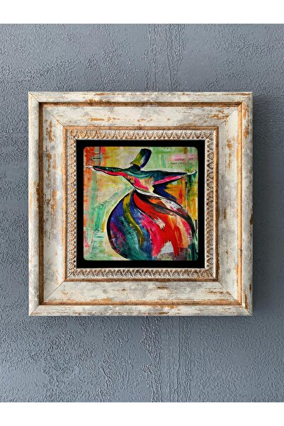 Oscar Stone Decor Decor de perete din piatră înrămată 20 X 20 cm Semazen
