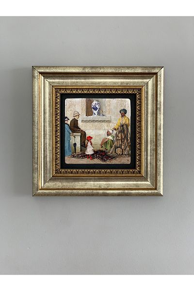 Oscar Stone Decor Tablou de perete din piatră înrămată 20 x 20 cm