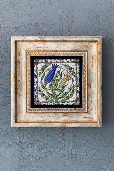 Oscar Stone Decor Çerçeveli Taş Tablo 20x20 Cm-wall Decor