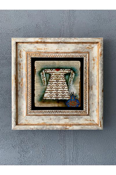 Oscar Stone Decor Decor de perete din piatra cu rama 20 X 20 cm