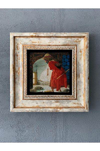 Oscar Stone Decor Decor de perete din piatră înrămată 20 x 20 cm OTMANI