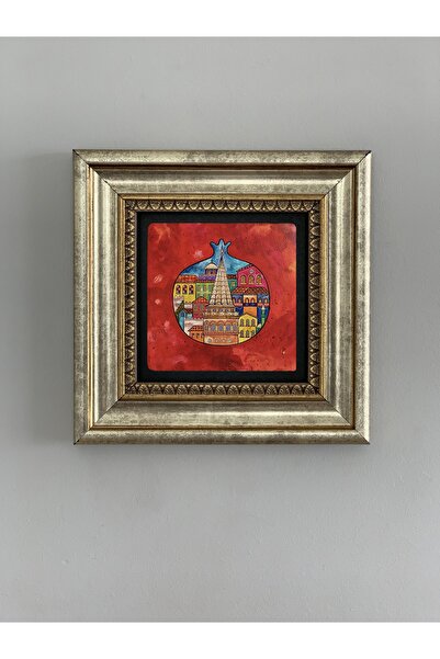 Oscar Stone Decor Çerçeveli Taş Duvar Tablosu