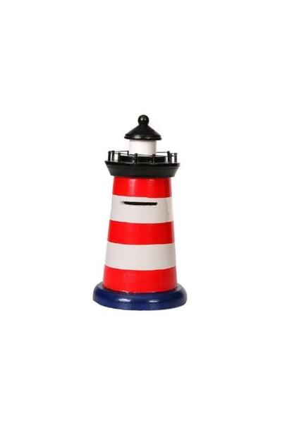 Z&A مجموعة ديكورات بحرية – حصالة على شكل فانوس بحري 10×20 سم |   قطعة ديكور و...