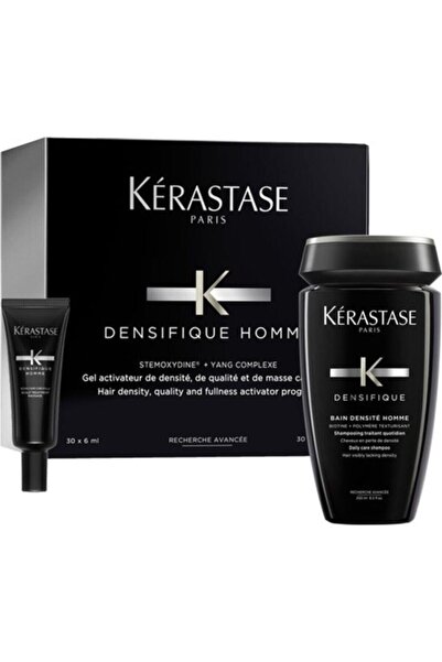 Kerastase Densifique Homme Yoğunlaştırıcı Jel 30 X 6ml Şampuan Setl Mdbeauty.