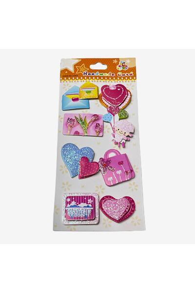 EleganTShoP Σετ αυτοκόλλητων δύο στρώσεων με ανάγλυφο σχέδιο Jna10