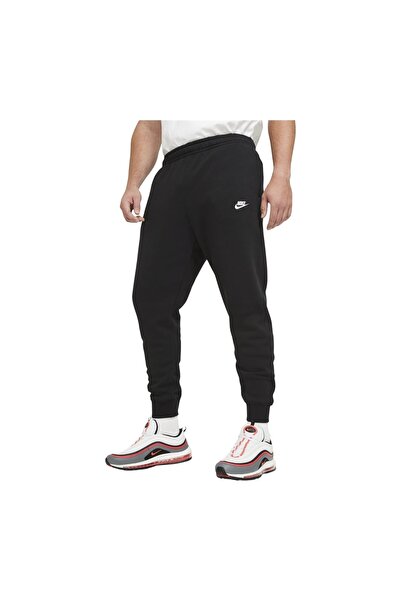 Nike Bv2671-010 Sportswear Club Fleece Erkek Eşofman Alt Black/black/whıte