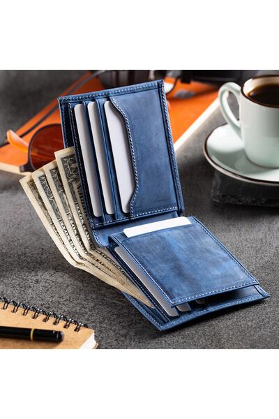 Conceria Pelle -Genuine Leather Premium Classic Wallet & Card Holder
