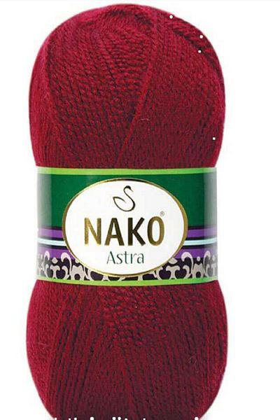 NAKO Astra Dark Red 5 Pieces Color: 1175