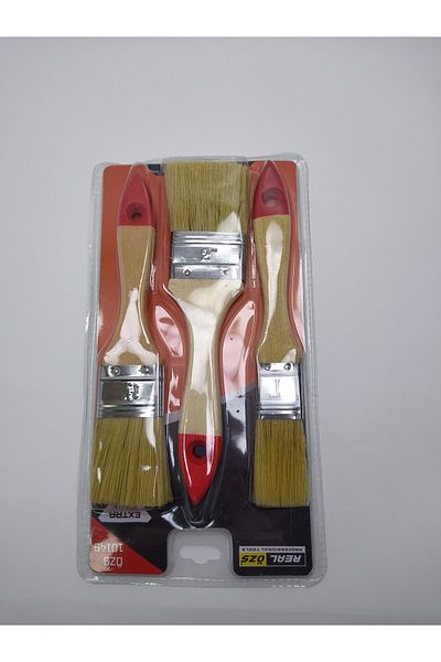 DİBA AVM Cut Brush Set 3 Pieces Paint Brush