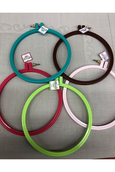 Tuva Tekstil Șurub Plastic Broderie Scripete 19 Cm-albastru