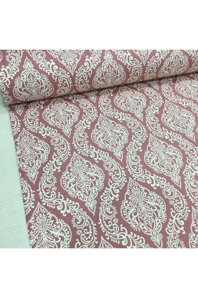 Renk Tekstil Damask Desenli Duck Keten Kumaş